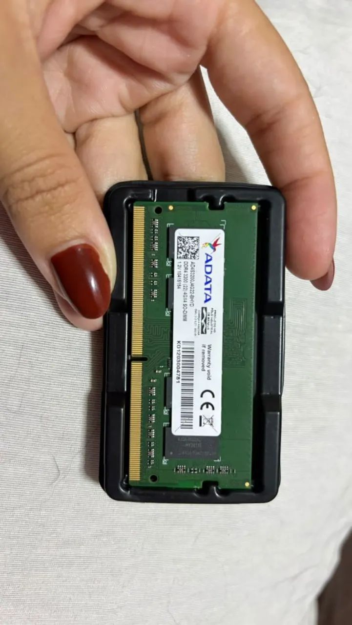 Memoria Para Notebook DDR4 4GB 3200Mhz Adata AD4S3200J4G22-BHYD - Foto 2