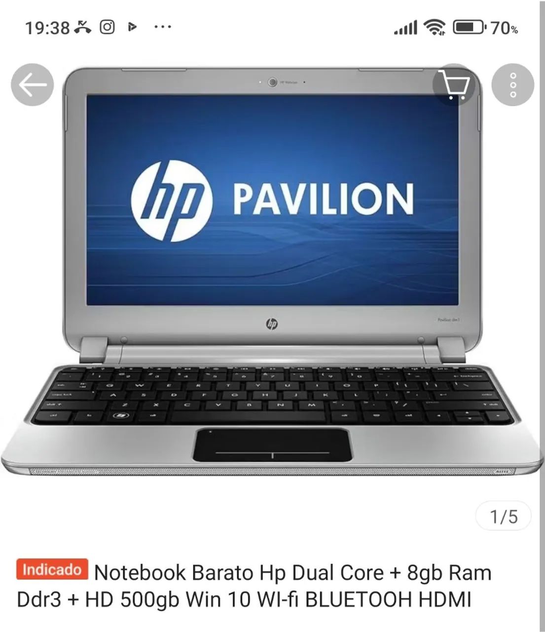 Note Hp pavilion  - Foto 3