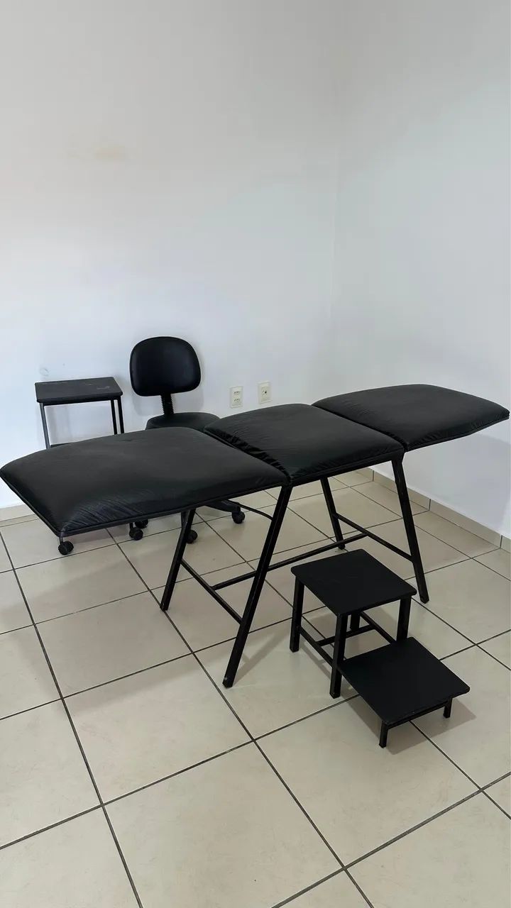 KIT TATTOO SEMI-NOVO (MACA, MOCHO, CARRINHO E ESCADINHA) - Foto 3