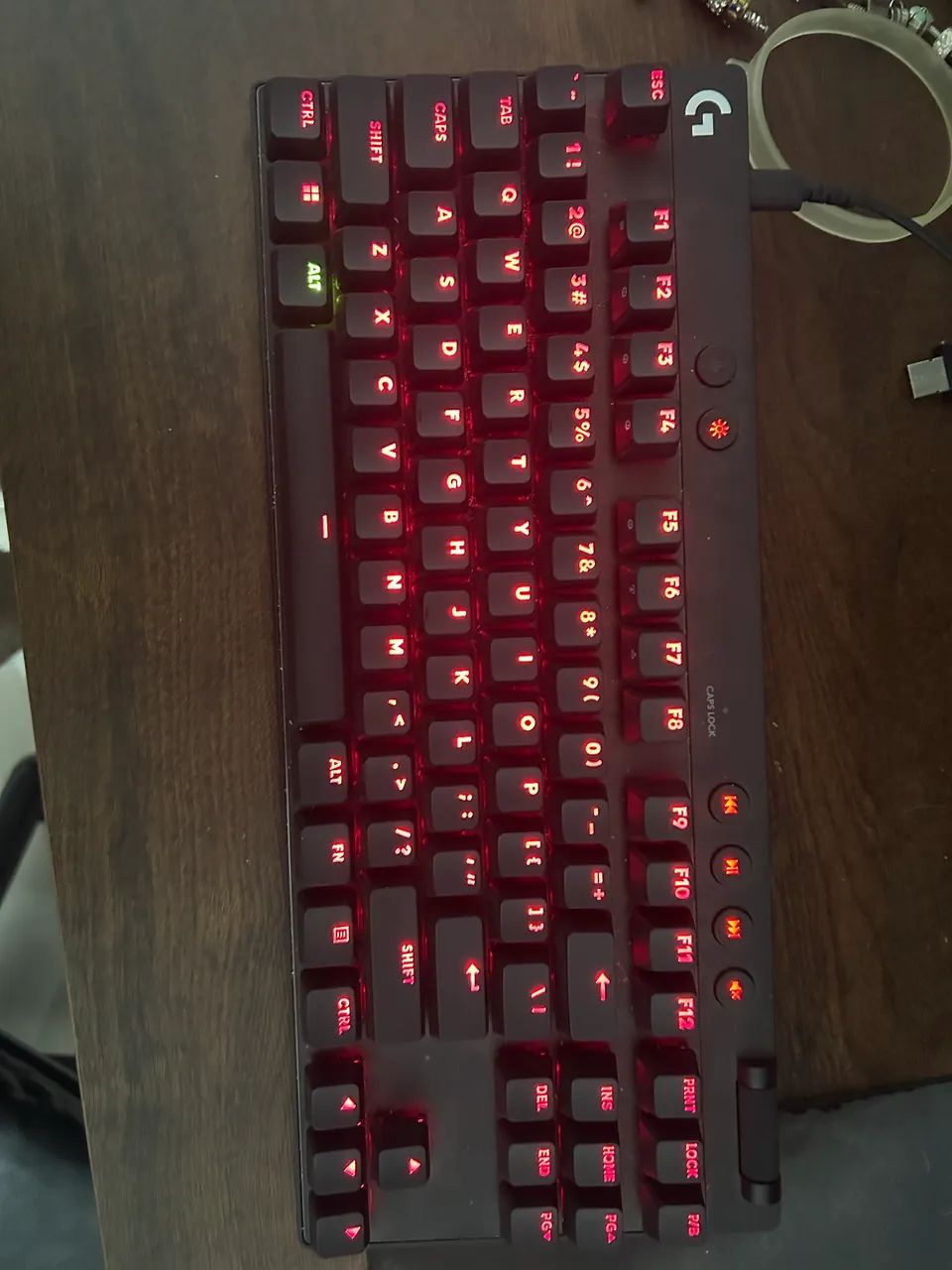 Teclado logitech g pro x TKL rapid - Foto 2