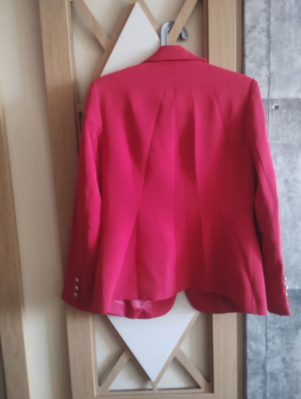 Blazer Vermelho Forrado - Foto 5