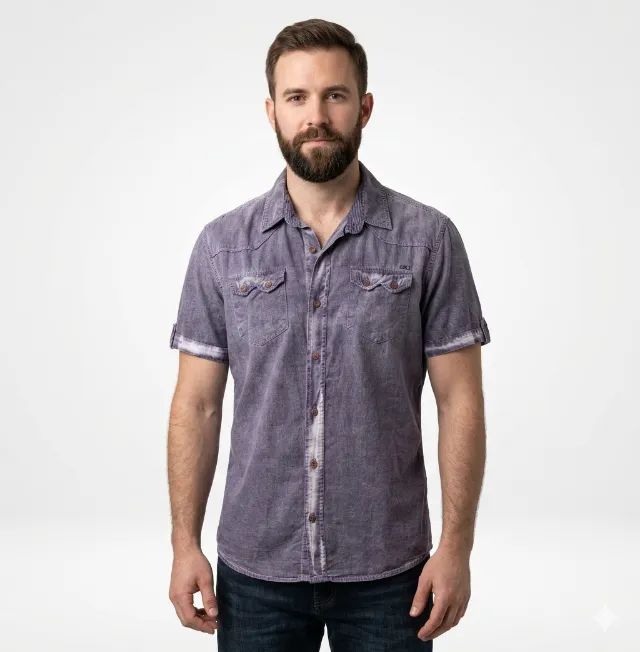 Camisa Calvin Klein Jeans Original M/ Curta - Tam. G