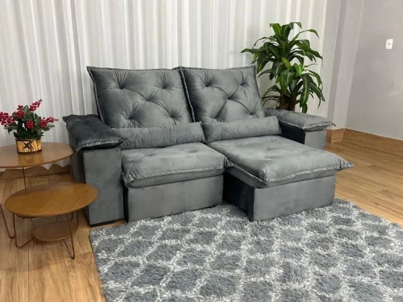 SOFÁ RETRÁTIL EM PROMOÇÃO - Foto 3