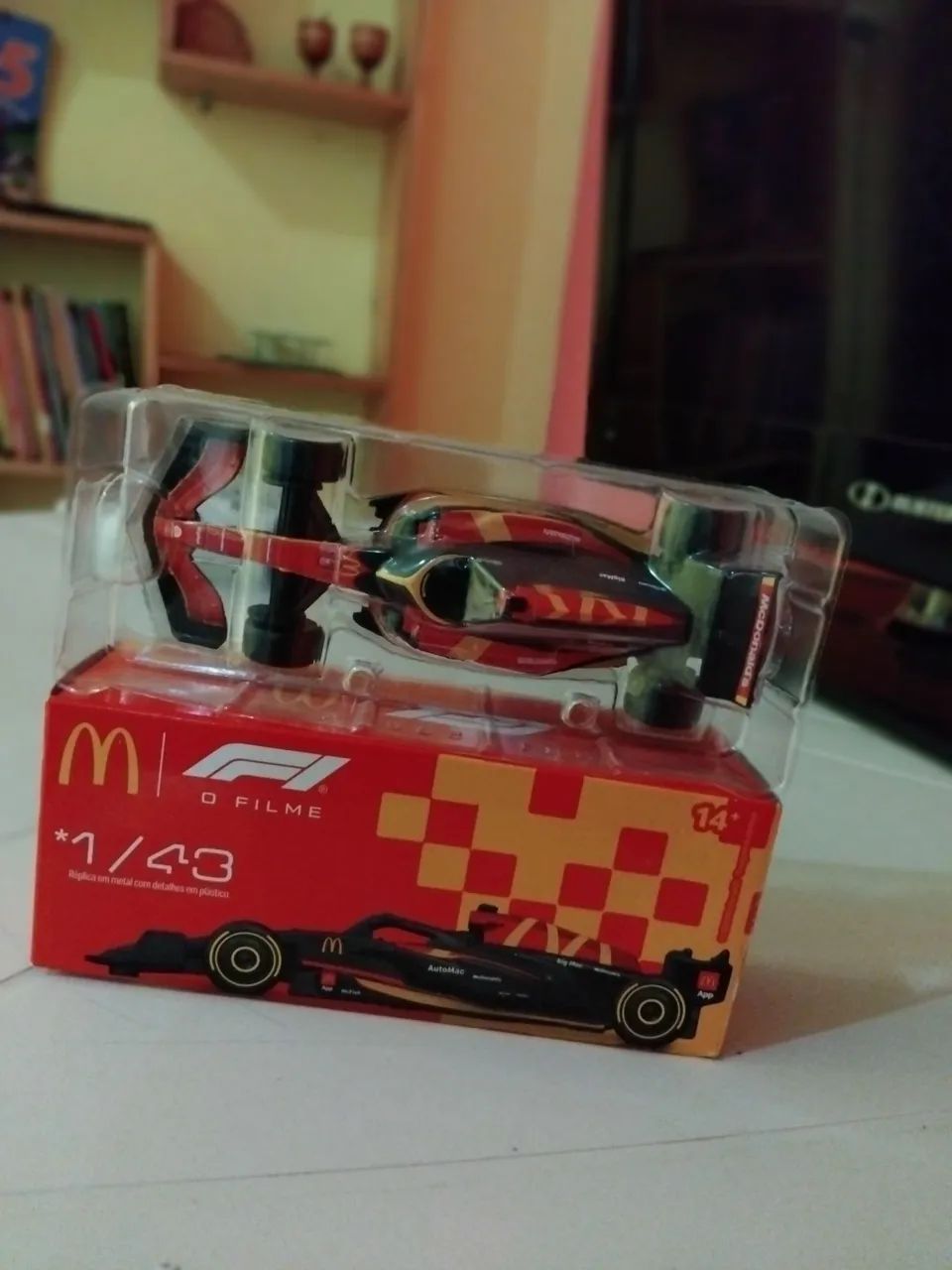 Carrinho fórmula 1, mc donalds  - Foto 3