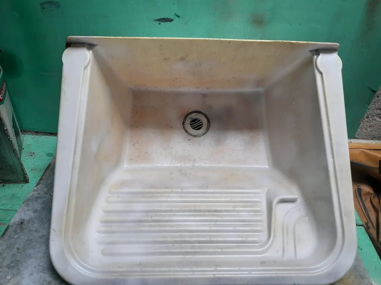 Tanque material plástico,usado ! Aceito proposta  - Foto 2