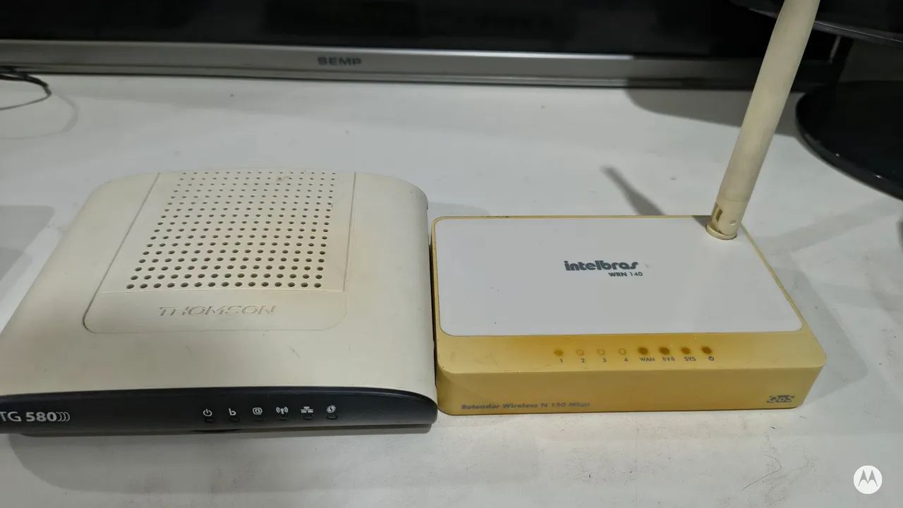 2 Roteadores Wi-Fi 2.4Ghz
