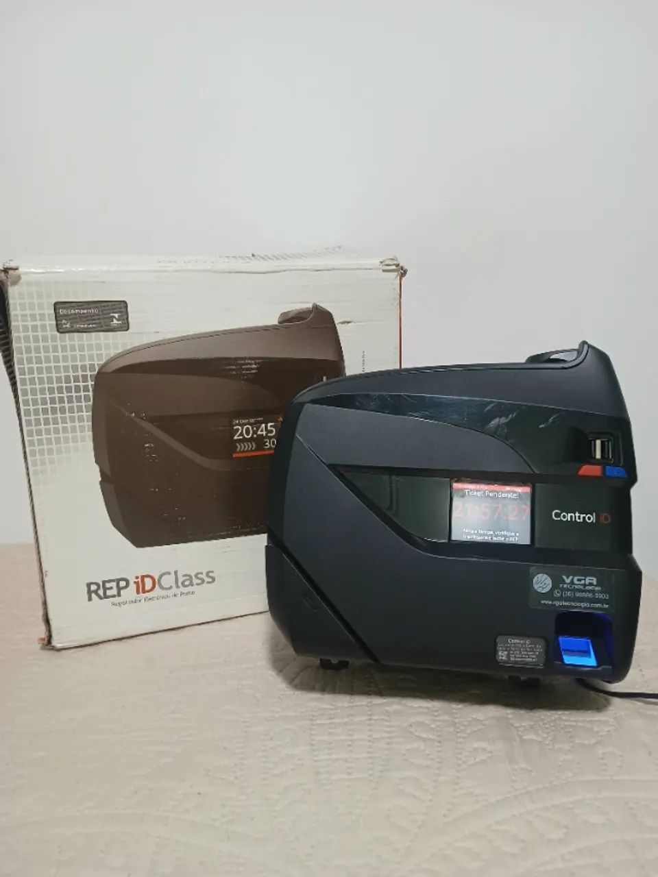 Relógio de Ponto Control iD iDClass REP - Biométrico - Usado