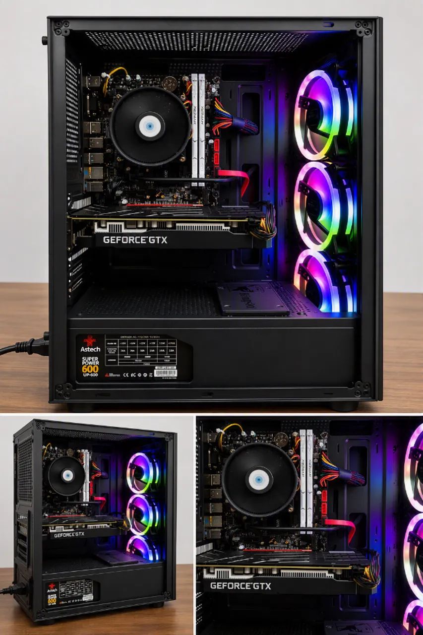 PC Gamer i7 7700 + GTX 1660 Galax OC + 16GB RAM + SSD 240GB
