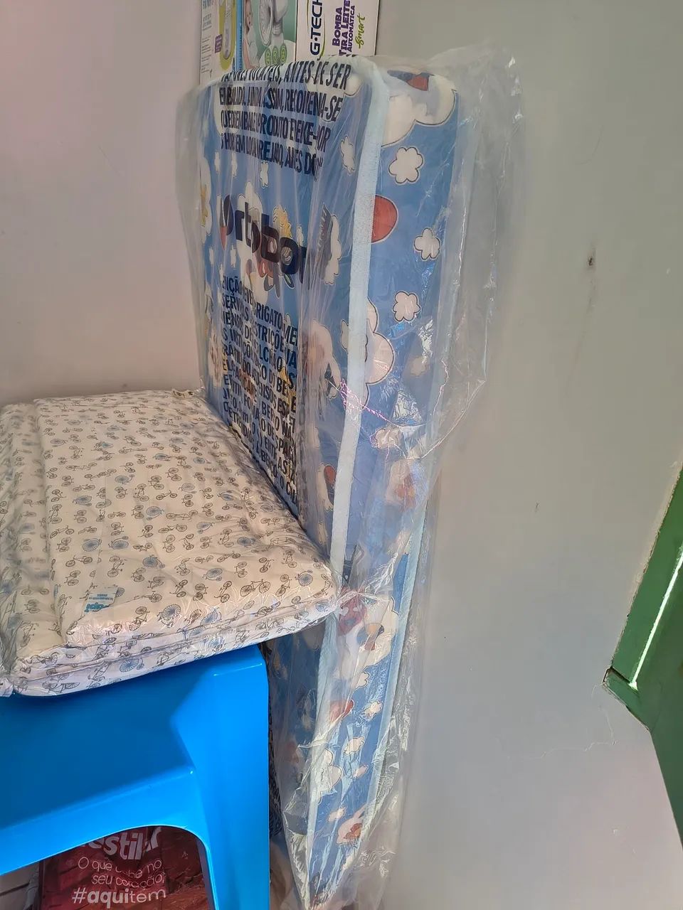 Colchão para berço + colchonete  - Foto 3
