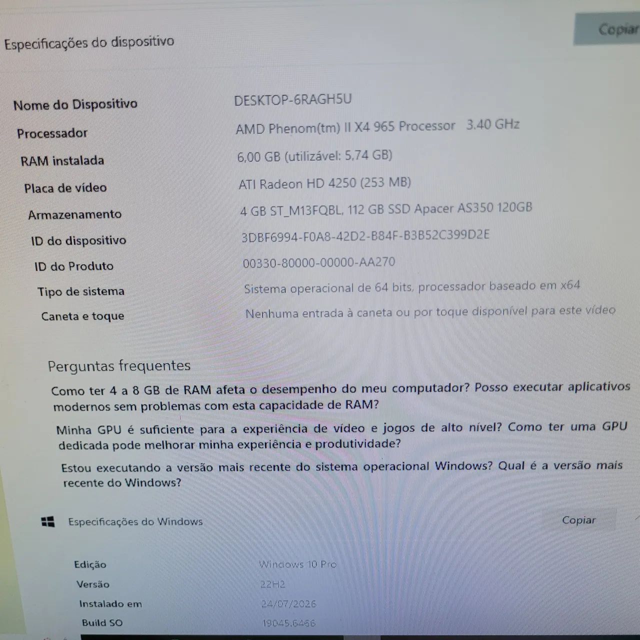 Pc completo + impressora - Foto 4