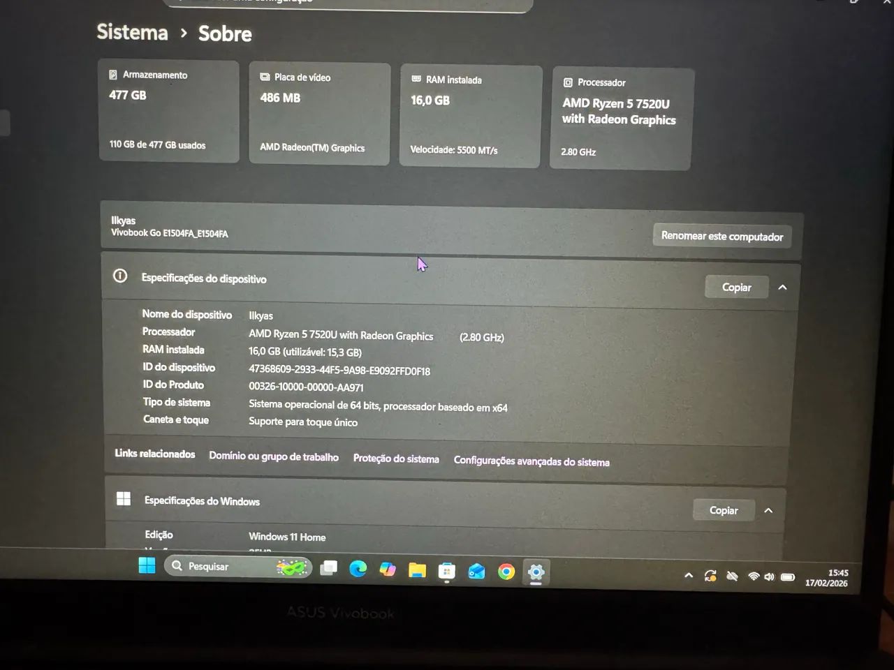 Asus vivo book  - Foto 5