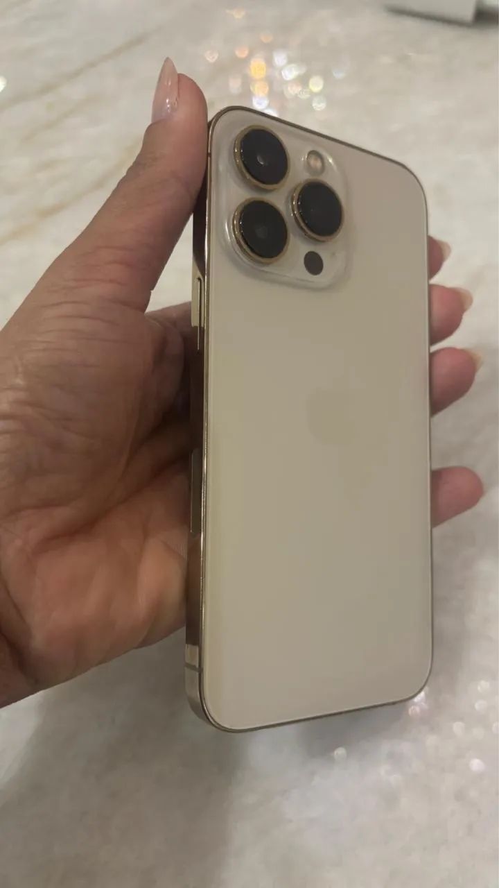iPhone 13 Pro 256GB Dourado impecável  - Foto 4