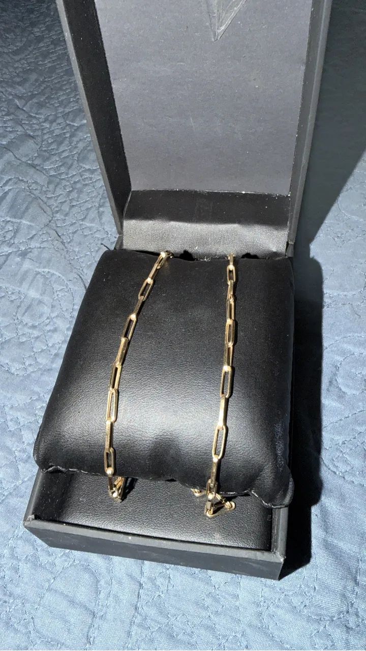 Corrente de ouro 18k  5.75 grama  - Foto 4