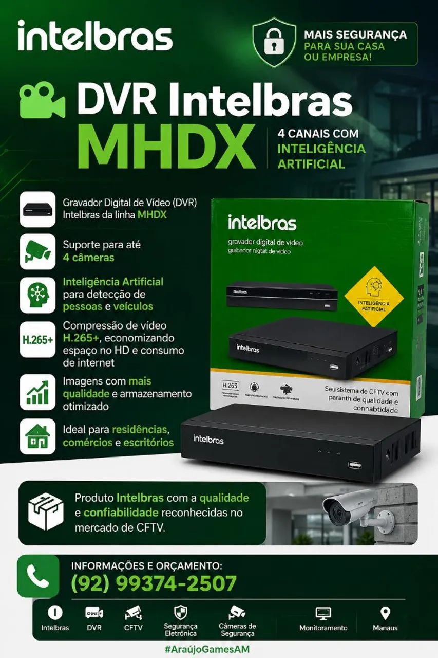 DVR Intelbras [Nova Cidade]