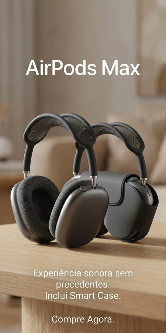 AirPods Max with Smart Case / 新品未開封 AirPods Max - Fones de Ouvido - Rio Pequeno, São José dos Pinhais