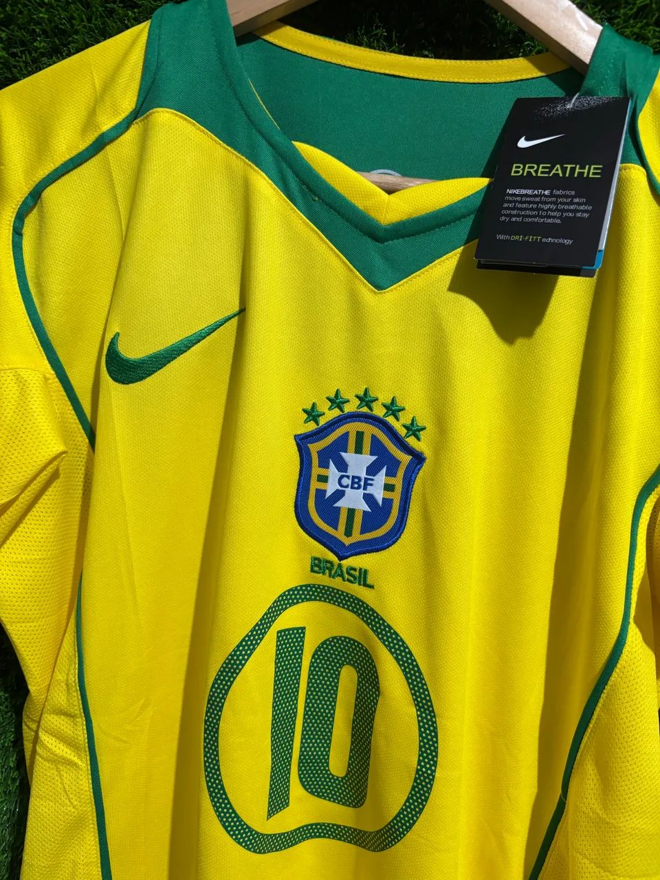 camisa 10 do Brasil retrô 2004/2005  - Foto 5