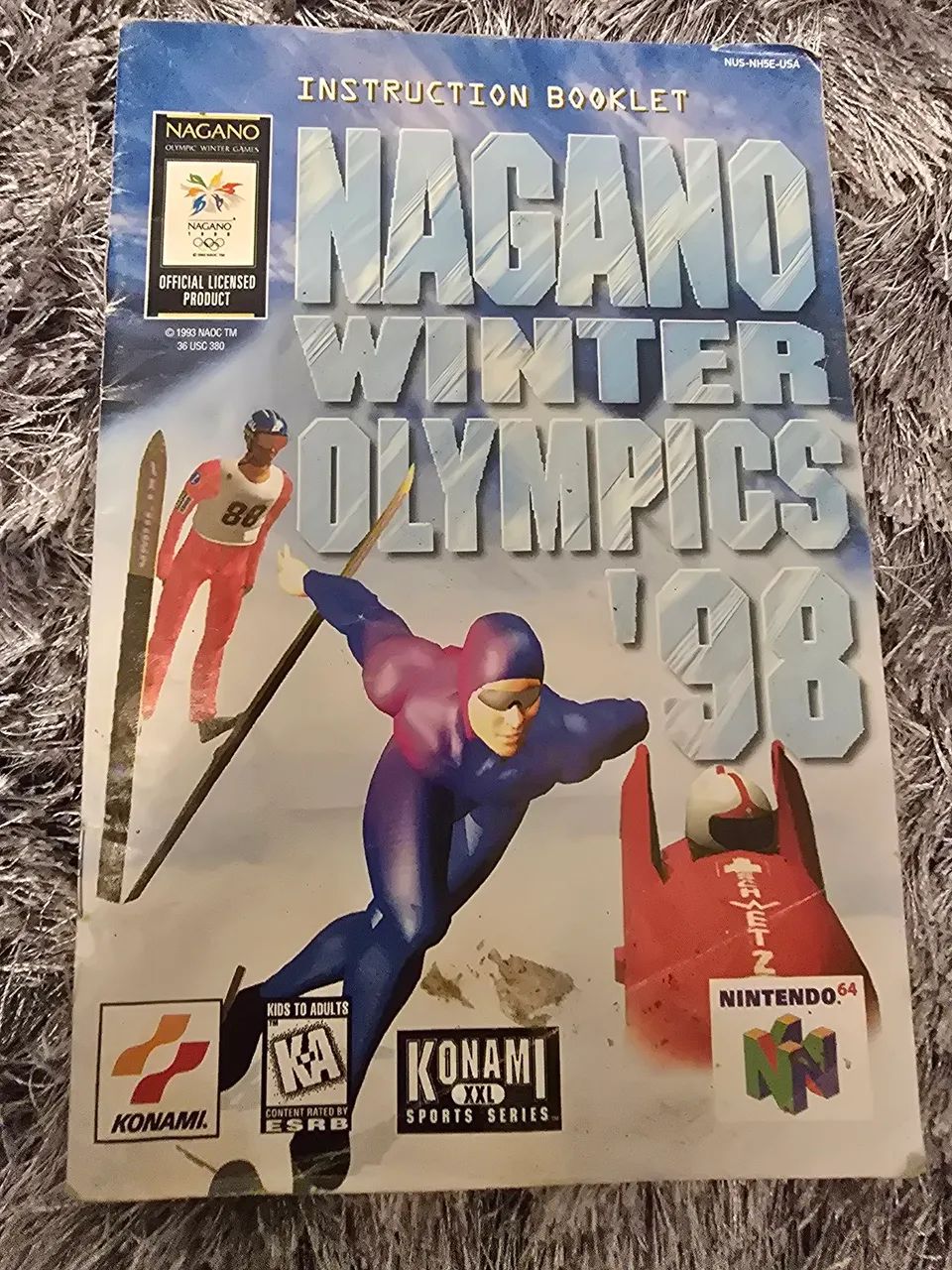 Nagano Winter Olympics 98 - Nintendo 64 com manual - Foto 4