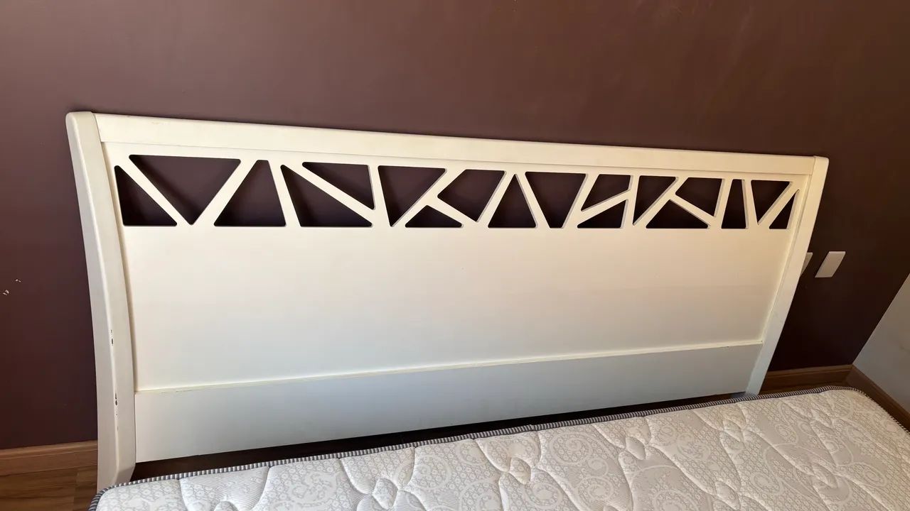 Cabaceira Cama King Size Marca Rudnick - Foto 2