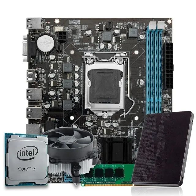 Kit, Intel Core i3-3220, H61 DDR3, 8GB, SSD 240GB