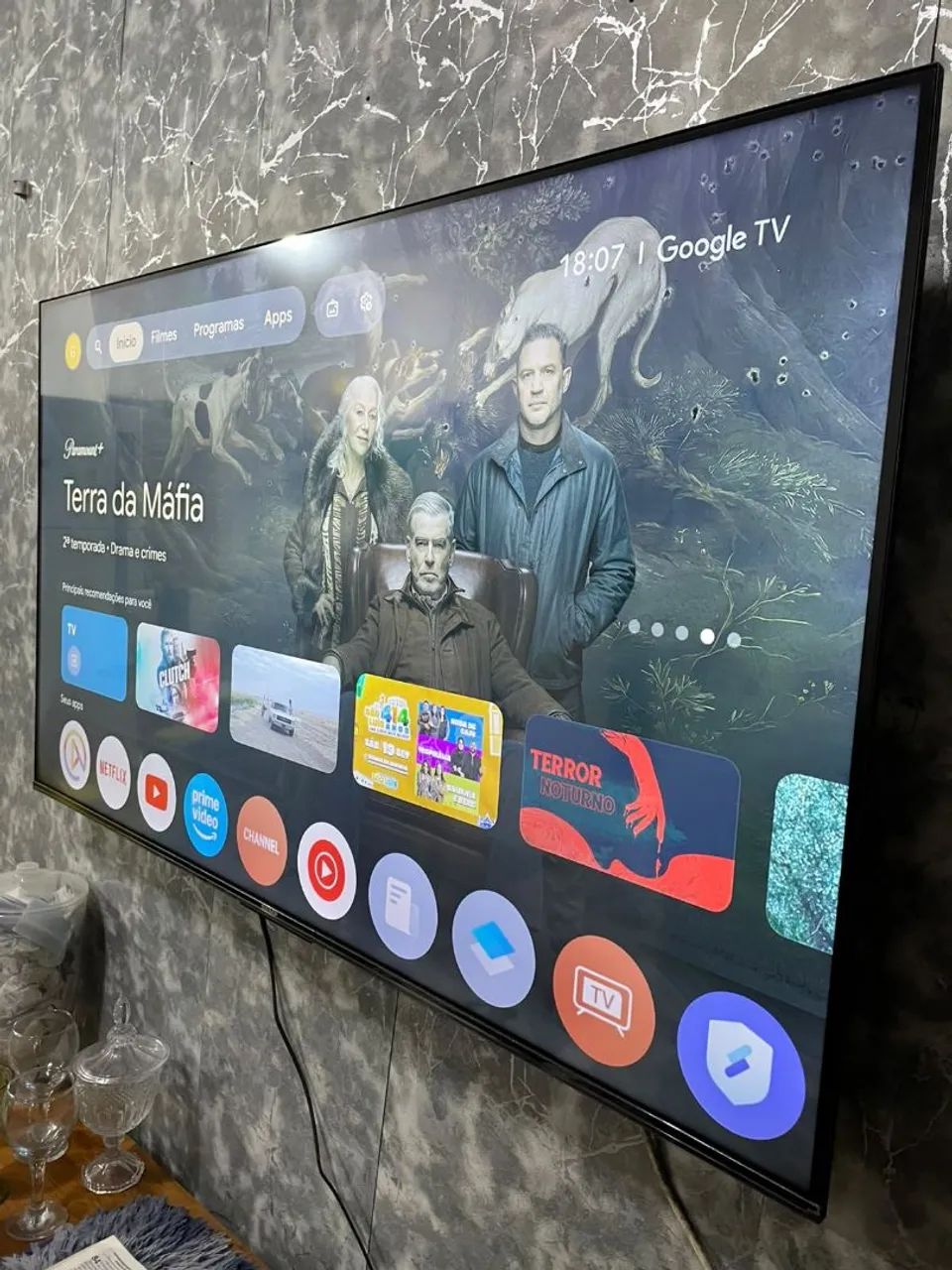 Tv Semp 55 polegadas Android e comando de voz - Foto 5