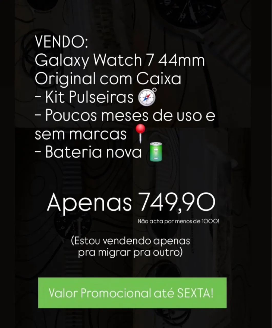 Samsung Watch 7 44mm - Foto 2