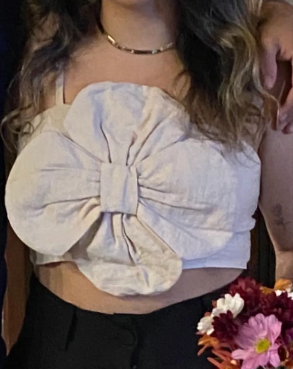 Cropped flor, tam. único - Foto 2