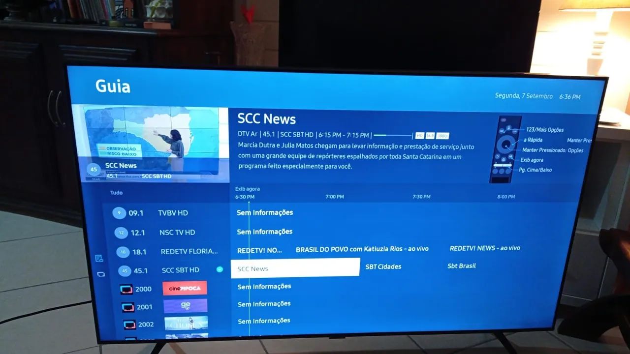 Smart TV Samsung 55" UHD 4K  - Foto 4