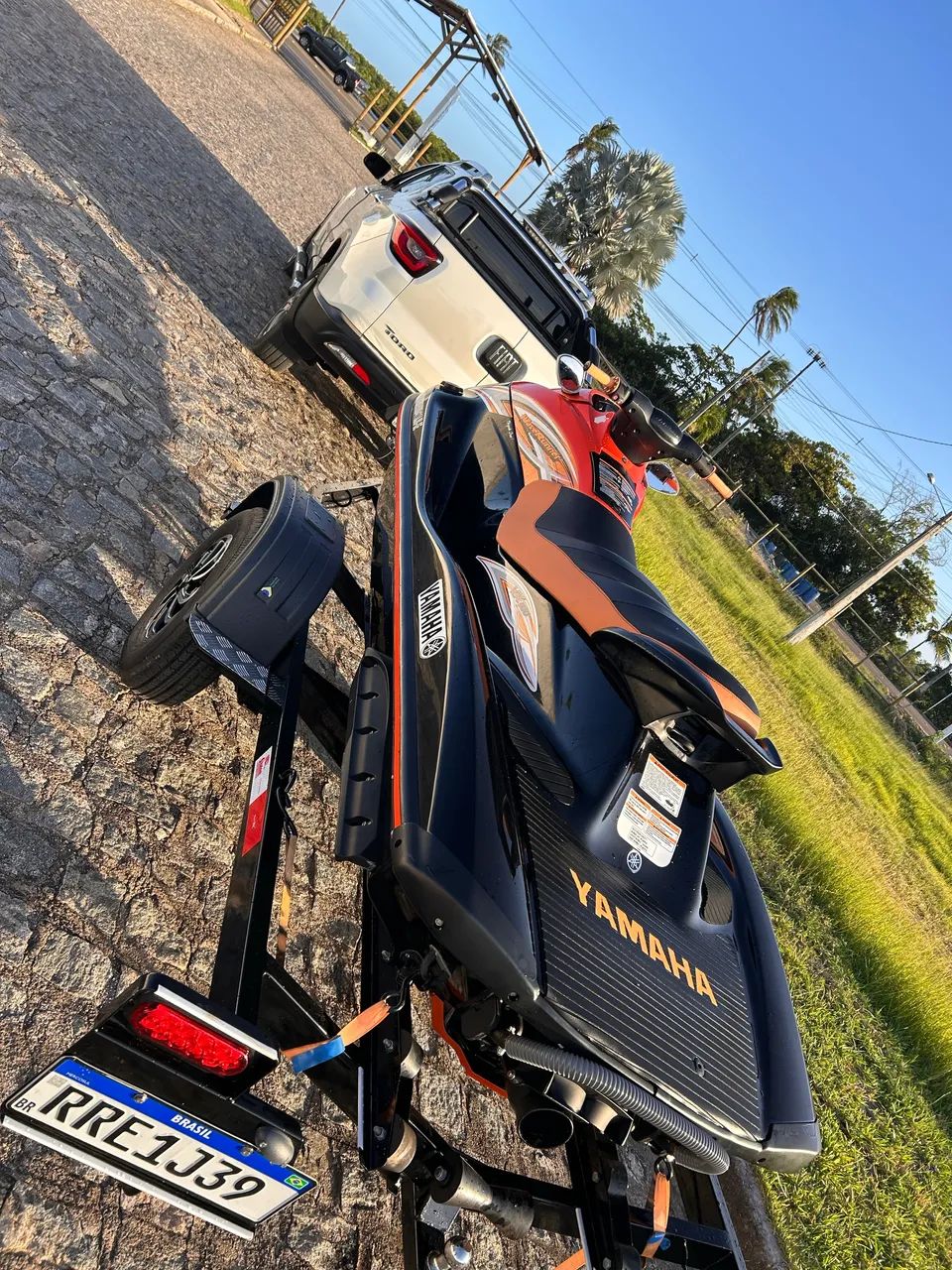 Jetski revisado completo com carrocinha nova. - Foto 3