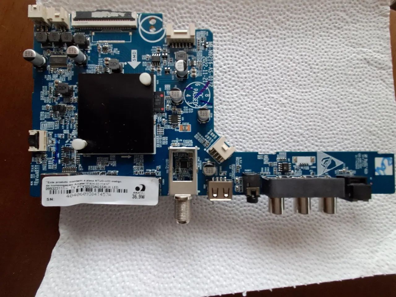 Placa principal tv philco ptv32m8gagcmblh-va<br> - Foto 4