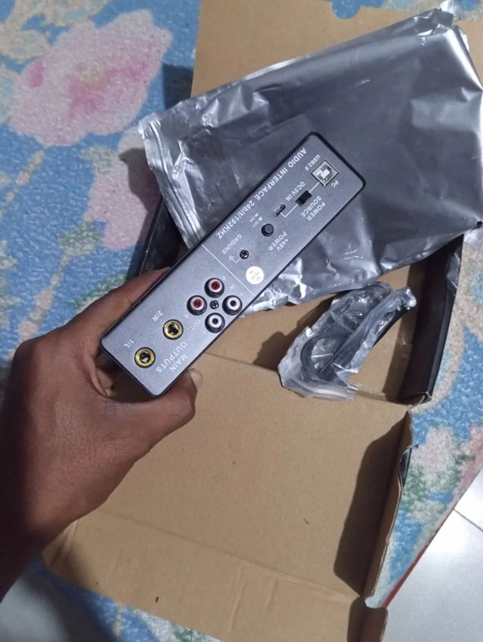 Interface de áudio nunca usada,produto novo  - Foto 3