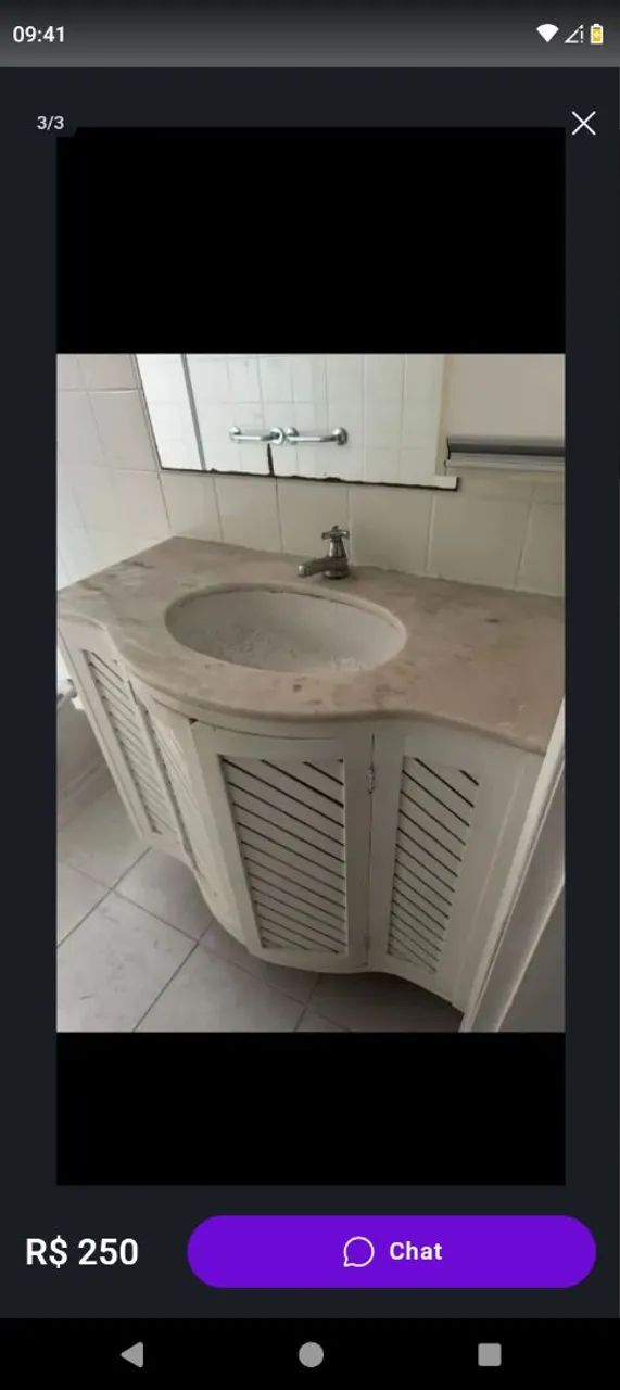 Armário de banheiro 