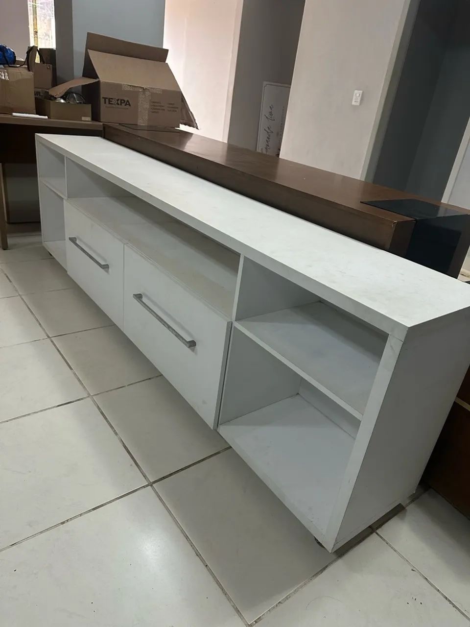 Rack branco MDF 2,35m  - Foto 2