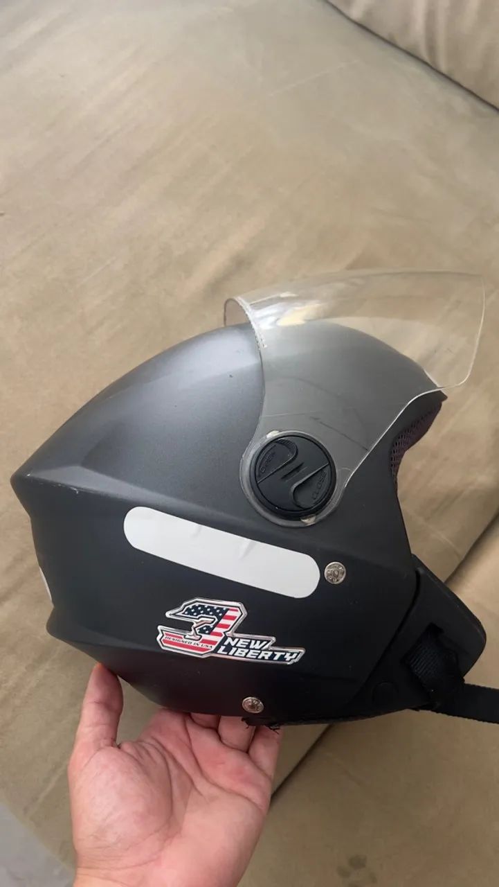 Capacete aberto  - Foto 2