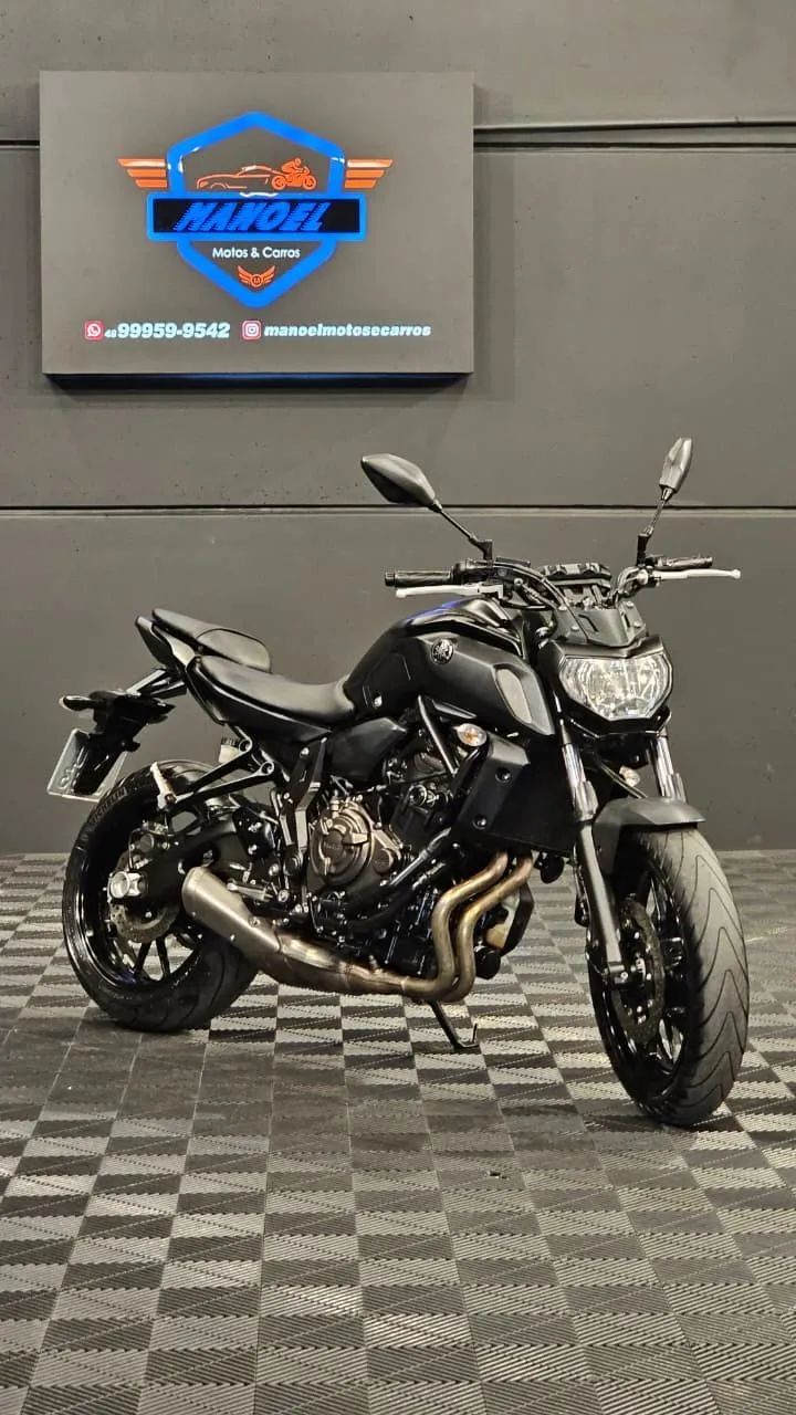  Yamaha MT-07 2020 Preta - Foto 3