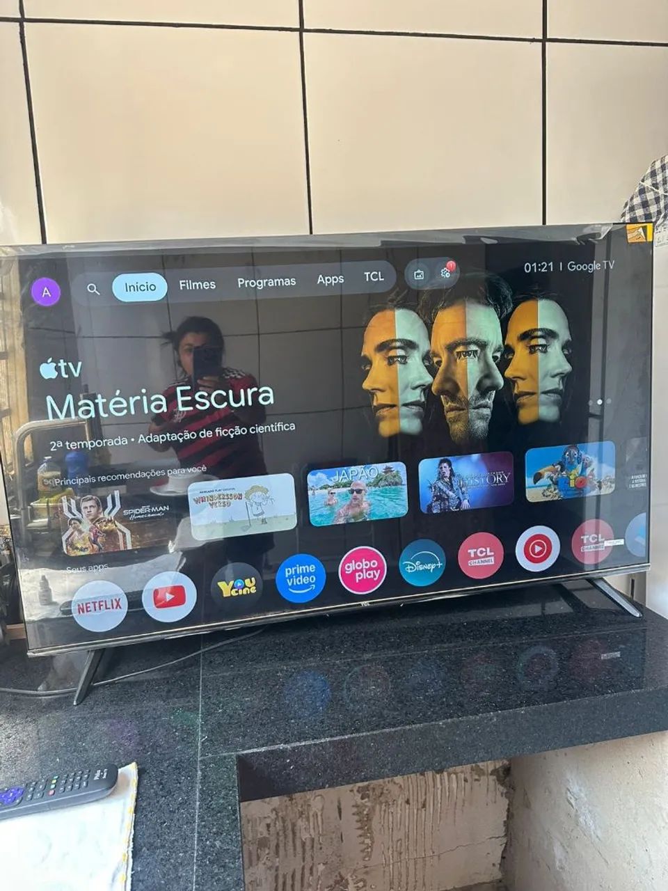 Smartv 50 4K no plástico zerada  - Foto 4