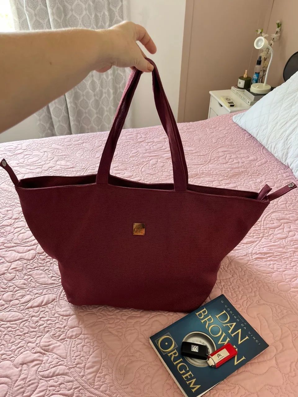 Bolsa de tecido grande - Foto 3