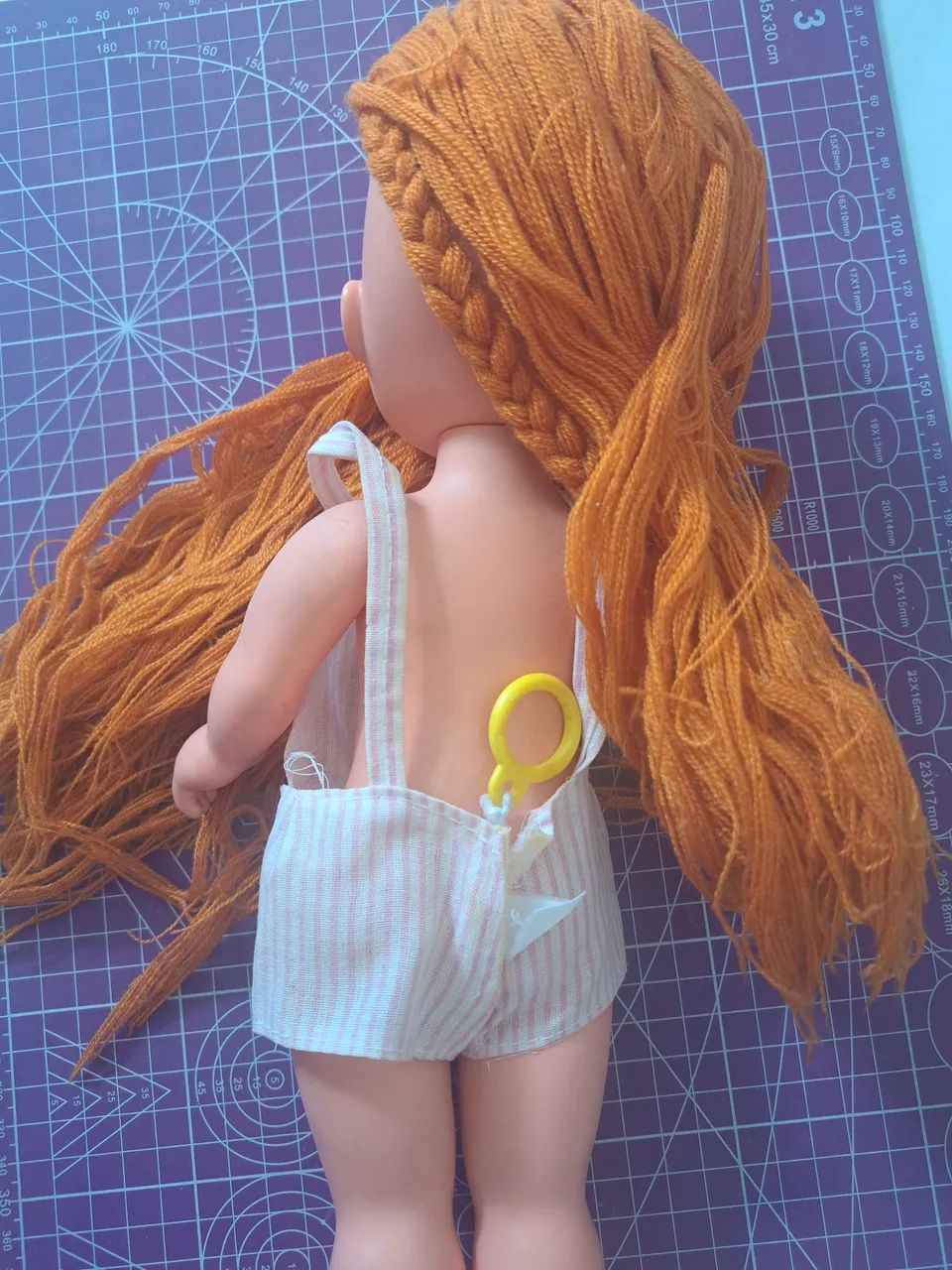 Boneca ruiva antiga  - Foto 3