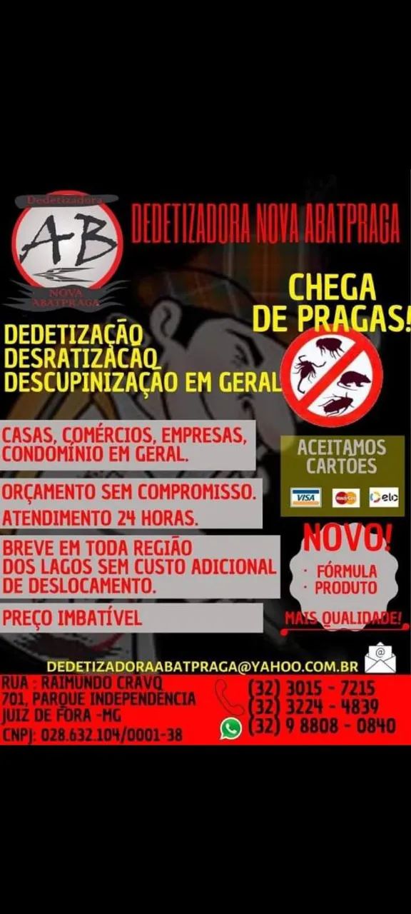 Dedetizadora Nova Abatpraga 