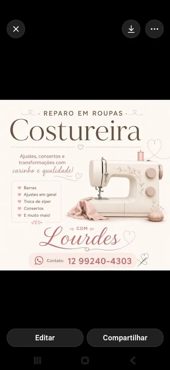 Servicos de Costura 