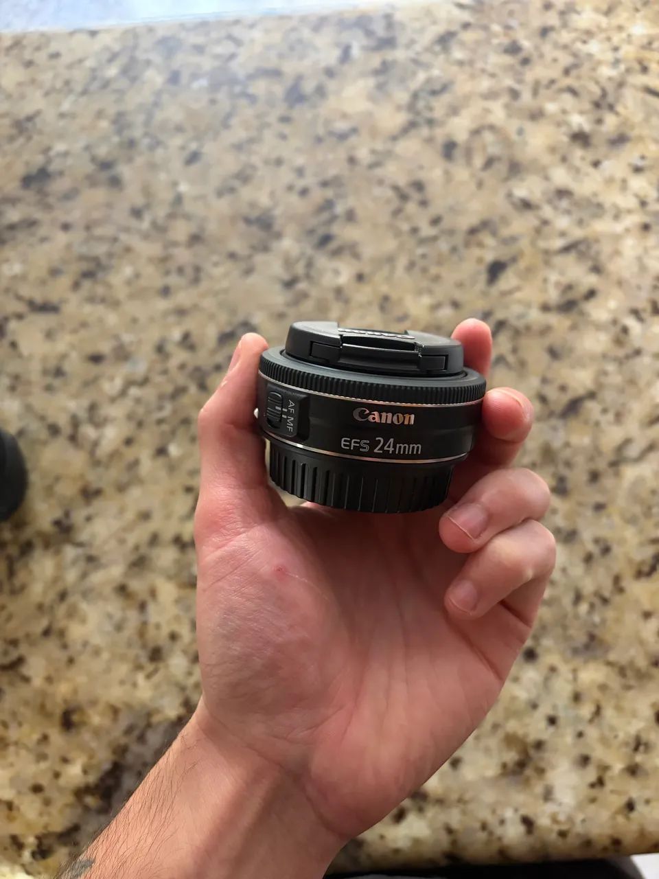 Lente canon 24mm grande angular 