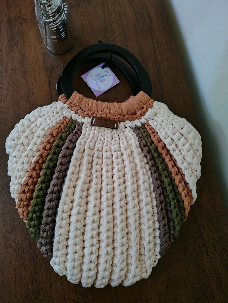 Bolsa de crochê  - Foto 3