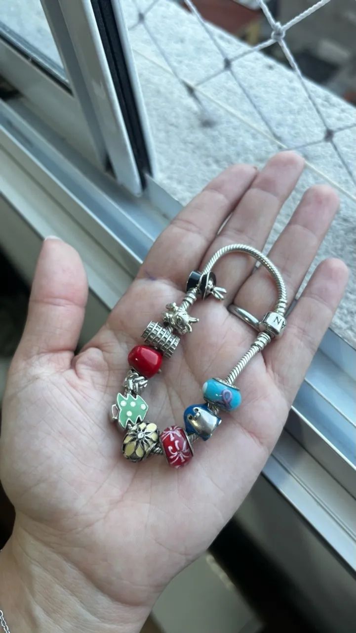 Pulseira Pandora + Berloques 