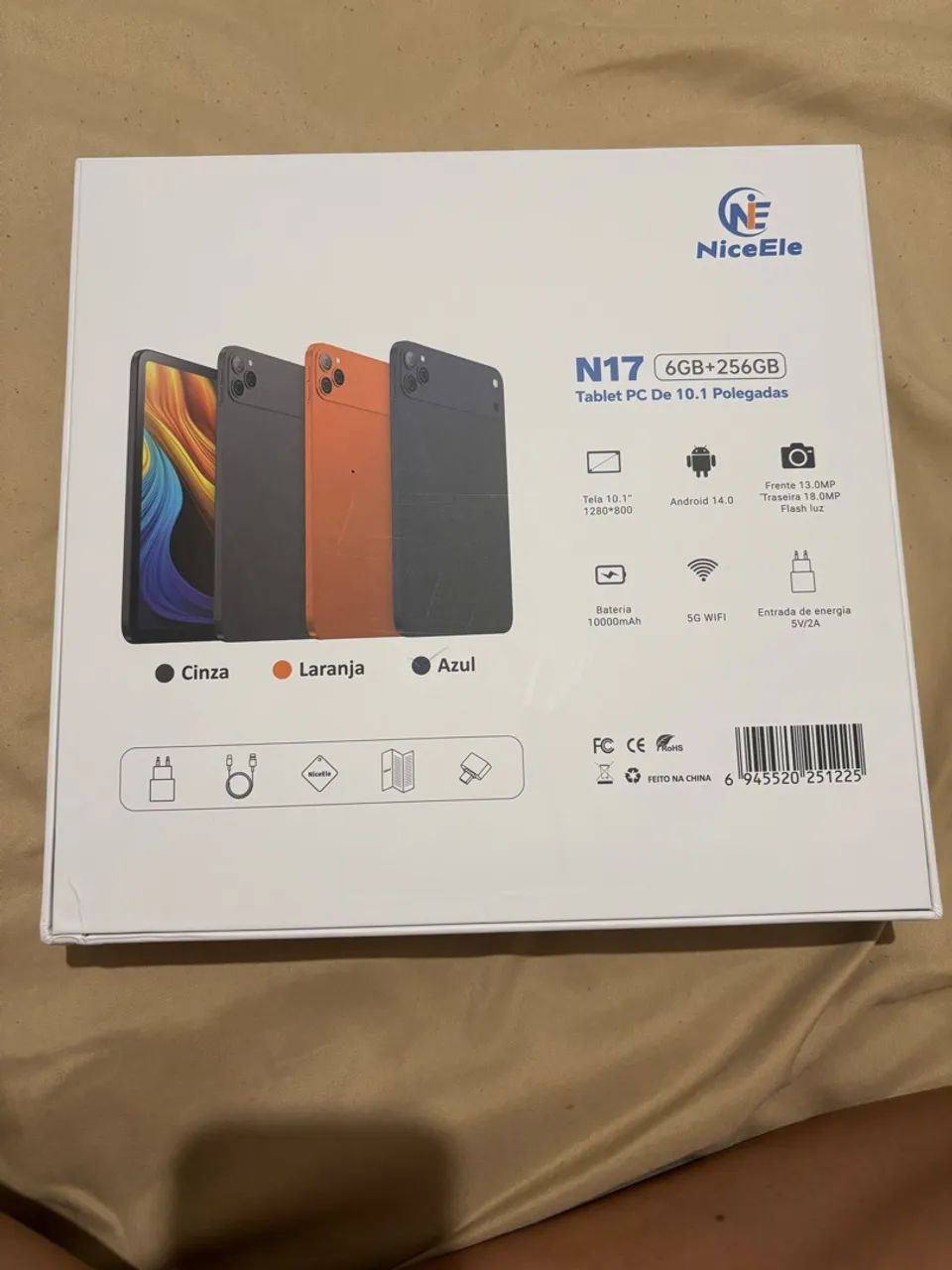 Tablet NiceEle N17 6GB RAM + 256GB  - NOVO - Foto 5