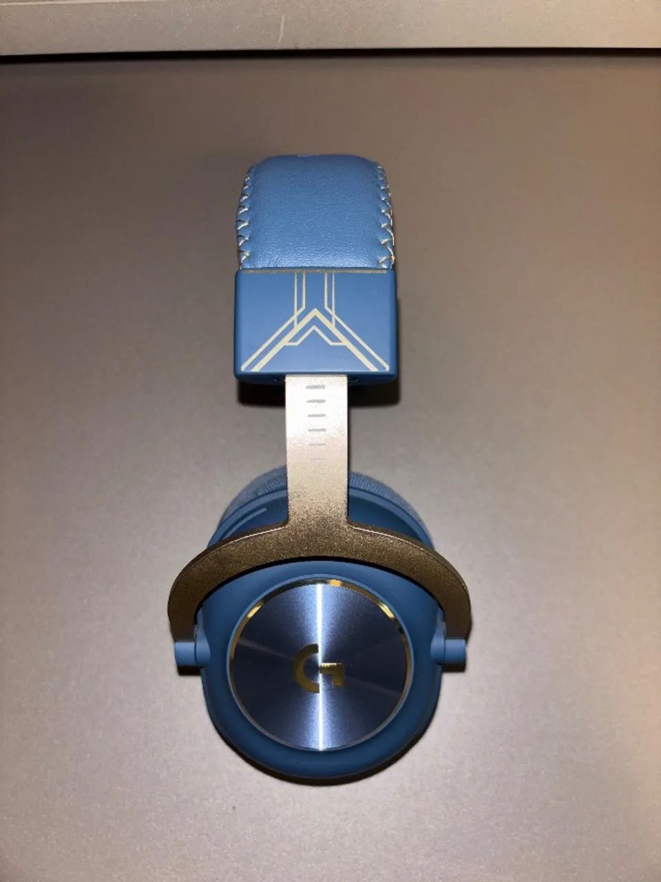 Fone De Ouvido Headset Gamer Logitech Pro X Edicão League of Legends LOL - Foto 2