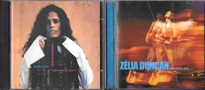 Kit CD Zélia Duncan: "1994" + Sortimento Vivo (MPB, música pop) c/ composição de Rita Lee