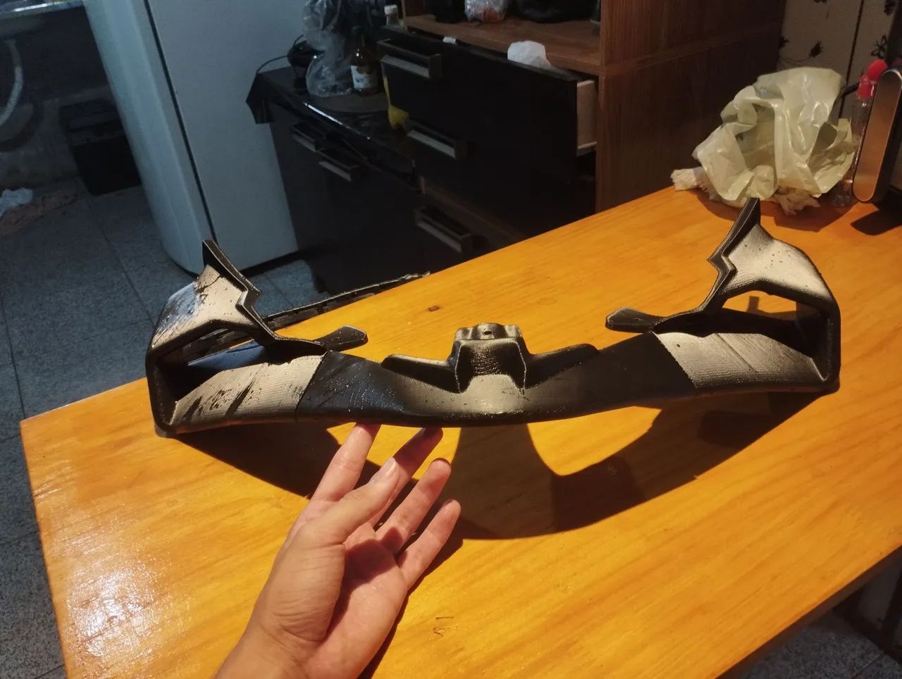 Spoiler frontal para Kawasaki zx6r - Peças para motos - Novo
