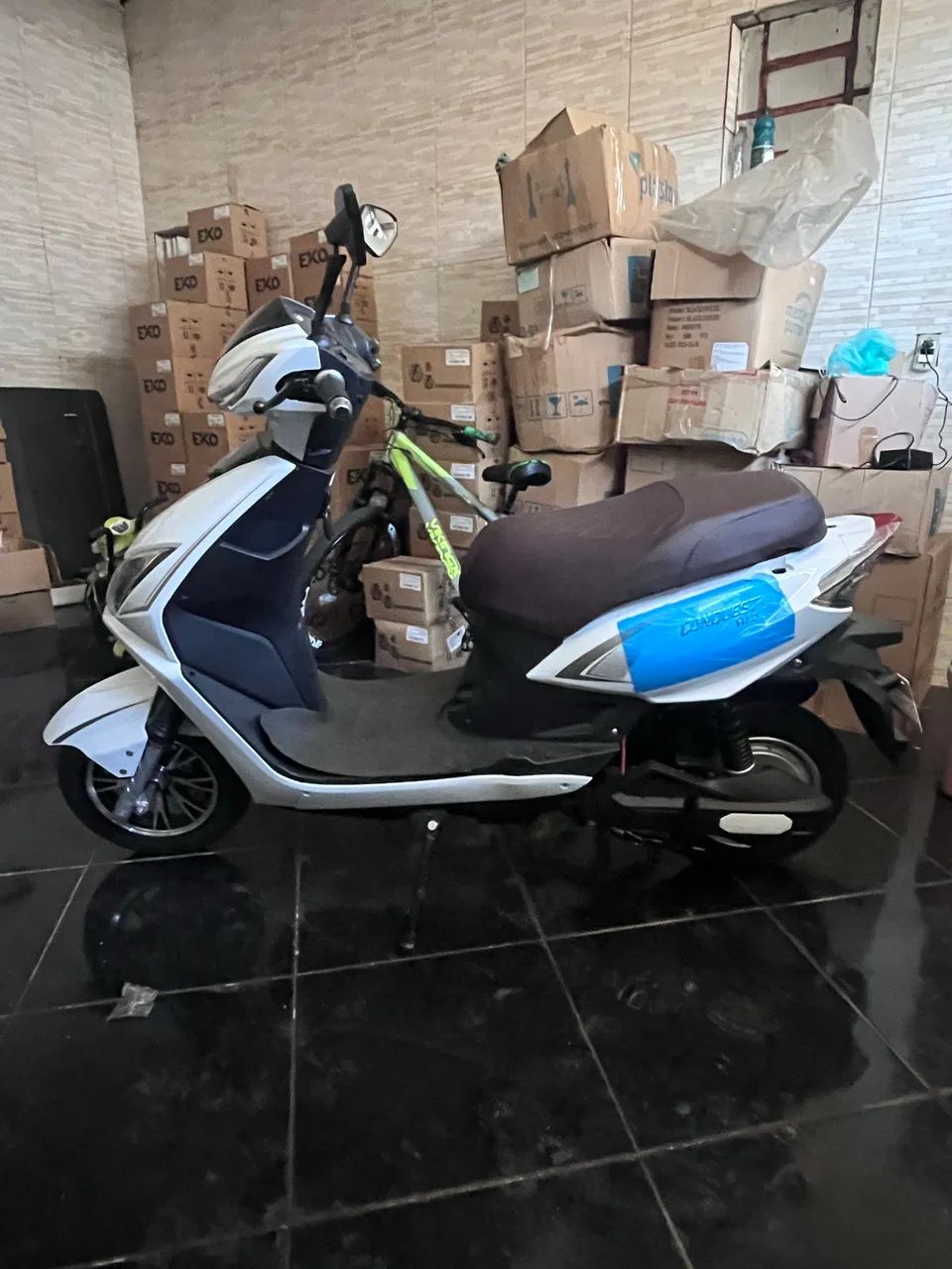 Bicicleta elétrica scooter 1000w hao  conquest  - Foto 4