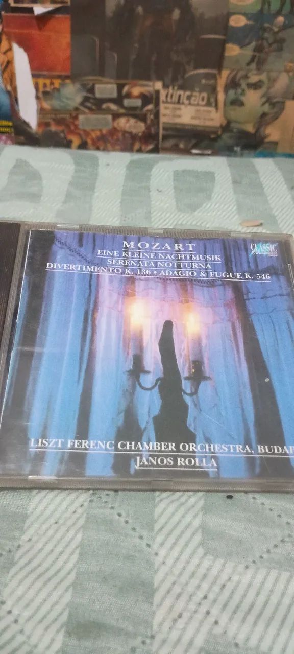 Cd Raro MOZART Serenata Noturna.