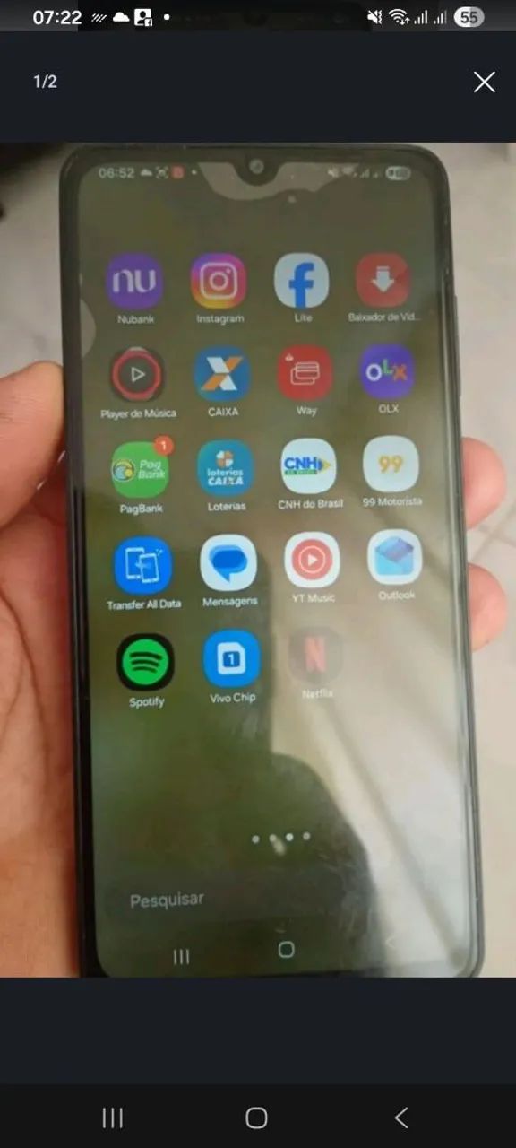 Vendo Samsung A06 128gb ótimo estado de conservação 