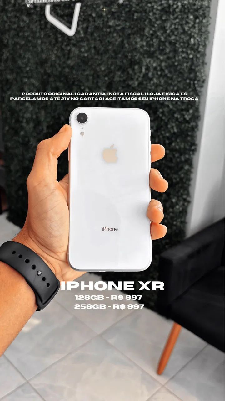 iPhone XR  - Loja Física - Nota fiscal 
